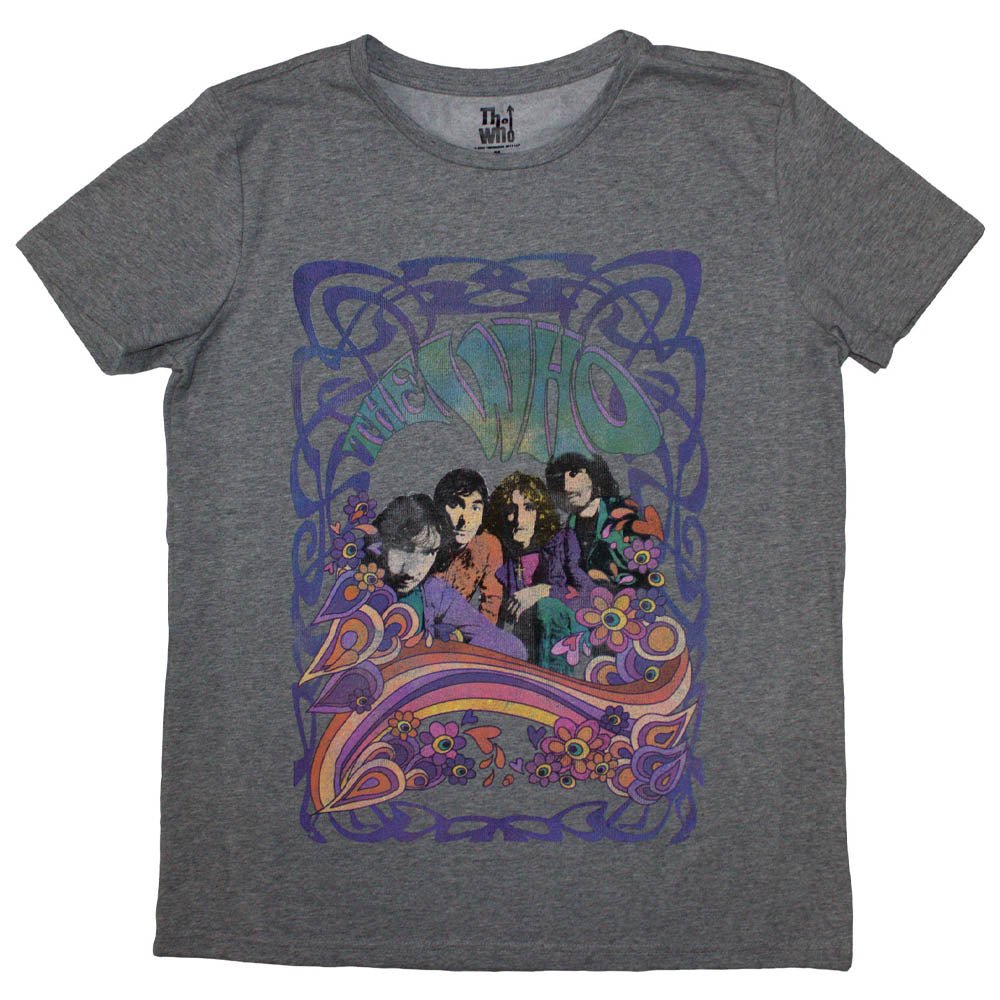 THE WHO ザ・フー (映画公開記念 ) - Psych Floral / Tシャツ / レディース - PGS